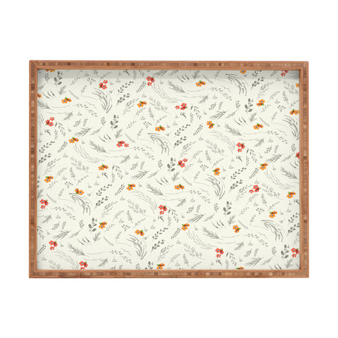 Iveta Abolina Caramel Cream Rectangular Tray