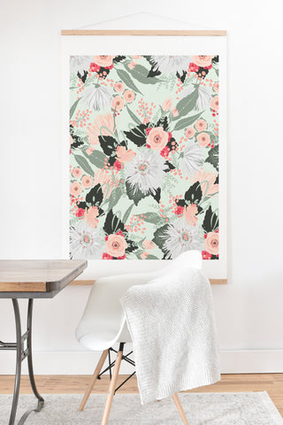 Iveta Abolina Carmella Creme Art Print And Hanger