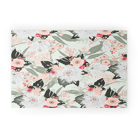 Iveta Abolina Carmella Creme Welcome Mat