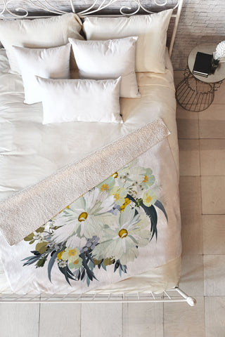 Iveta Abolina Cecelia Fleece Throw Blanket