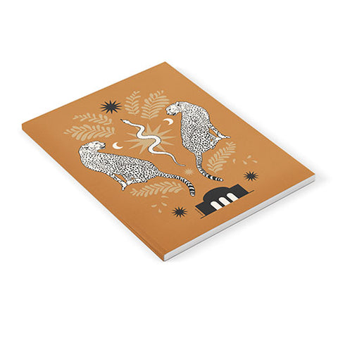 Iveta Abolina Celestial Cheetah Sisters Notebook