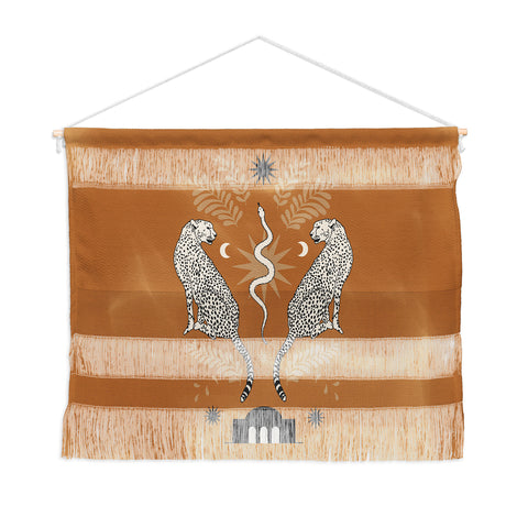 Iveta Abolina Celestial Cheetah Sisters Wall Hanging Landscape