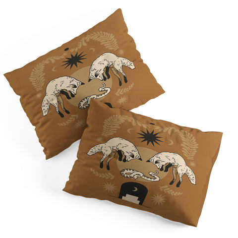 Iveta Abolina Celestial Fox Sisters Pillow Shams