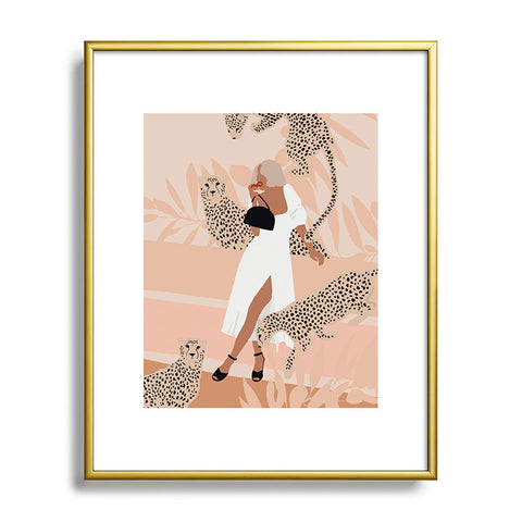 Iveta Abolina Charlette Metal Framed Art Print