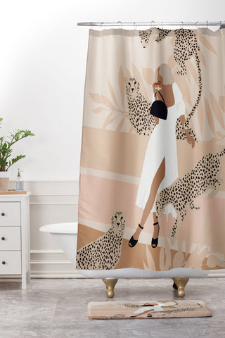 Iveta Abolina Charlette Shower Curtain And Mat