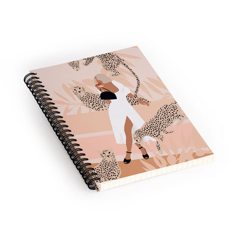 Iveta Abolina Charlette Spiral Notebook