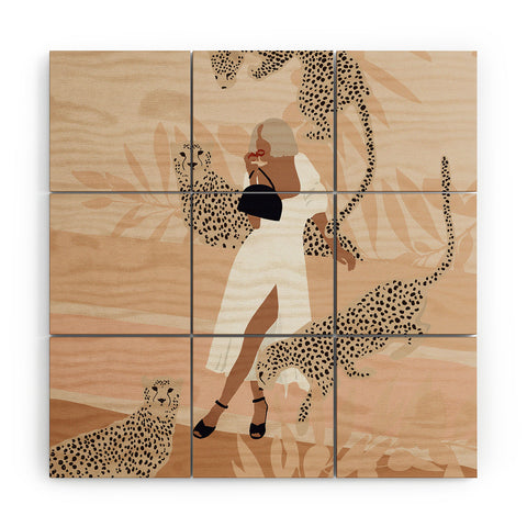 Iveta Abolina Charlette Wood Wall Mural