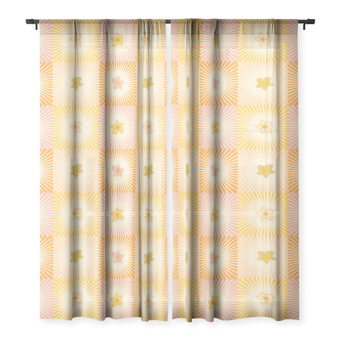 Iveta Abolina Cheerful Sun Check Sheer Non Repeat