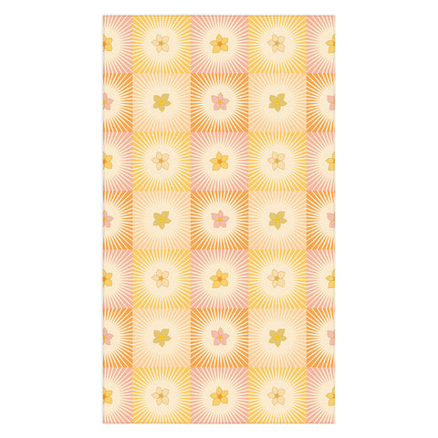 Iveta Abolina Cheerful Sun Check Tablecloth