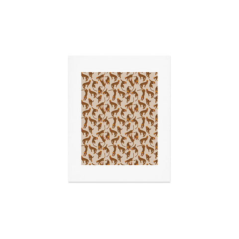 Iveta Abolina Cheetah Fashionista Art Print