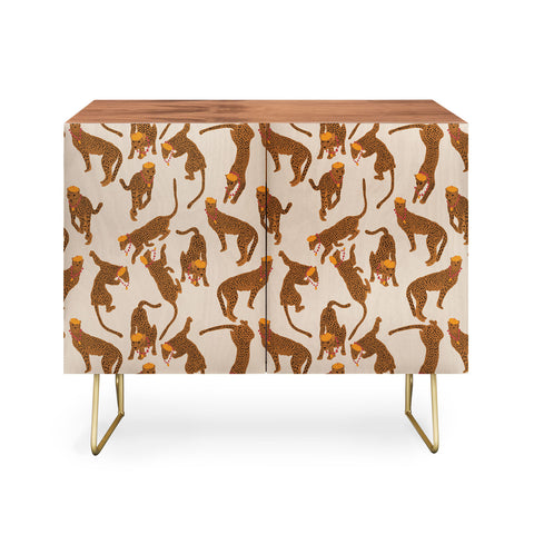 Iveta Abolina Cheetah Fashionista Credenza