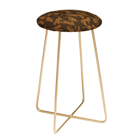 Iveta Abolina Cheetah Gisselle Counter Stool
