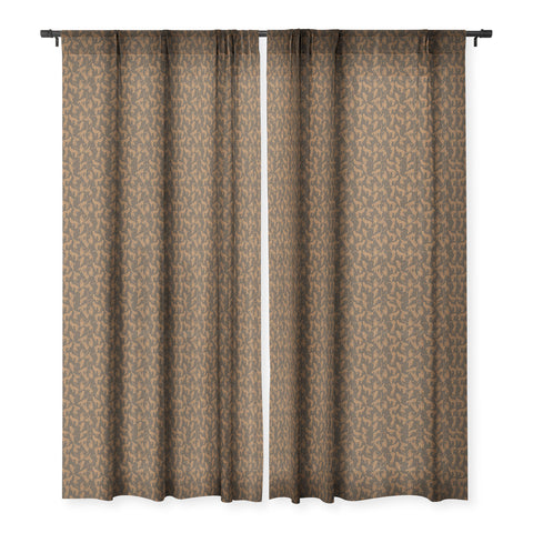 Iveta Abolina Cheetah Gisselle Sheer Window Curtain