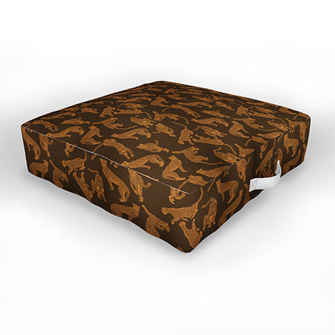 Iveta Abolina Cheetah Gisselle Outdoor Floor Cushion