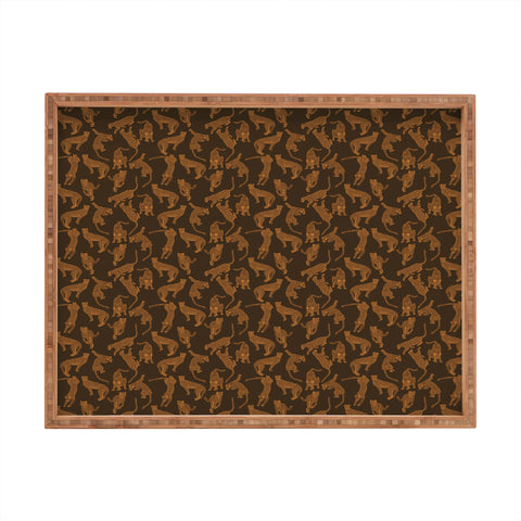 Iveta Abolina Cheetah Gisselle Rectangular Tray