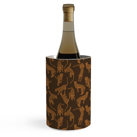 Iveta Abolina Cheetah Gisselle Wine Chiller