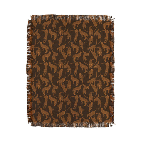 Iveta Abolina Cheetah Gisselle Throw Blanket