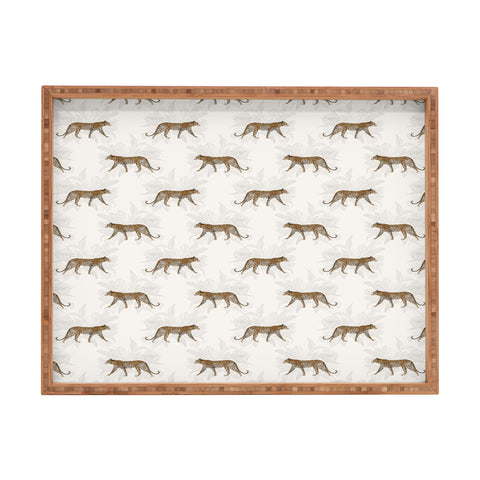 Iveta Abolina Cheetah Park Rectangular Tray
