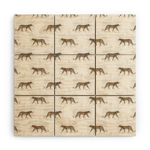 Iveta Abolina Cheetah Park Wood Wall Mural