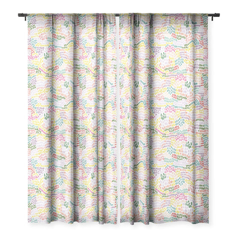 Iveta Abolina Cherie Sprinkle Sheer Window Curtain