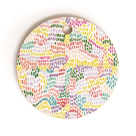 Iveta Abolina Cherie Sprinkle Cutting Board Round