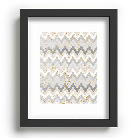 Iveta Abolina Chevron Confetti Recessed Framing Rectangle
