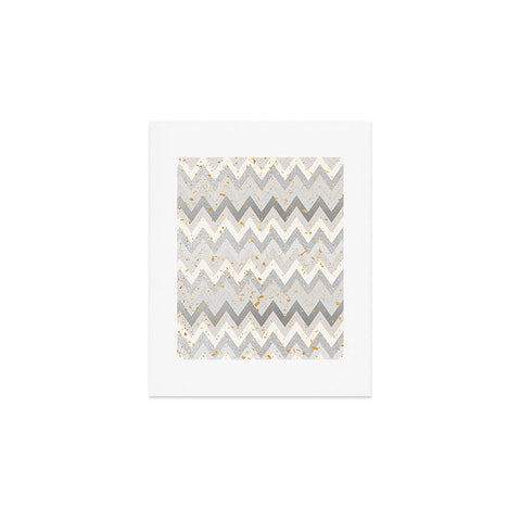 Iveta Abolina Chevron Confetti Art Print