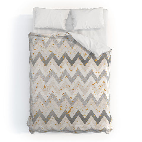 Iveta Abolina Chevron Confetti Duvet Cover