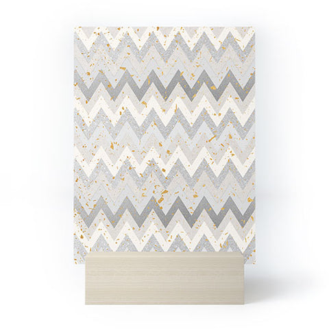 Iveta Abolina Chevron Confetti Mini Art Print