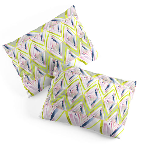 Iveta Abolina Chevron Glitch Pillow Shams
