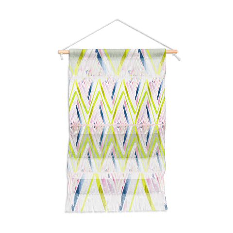 Iveta Abolina Chevron Glitch Wall Hanging Portrait