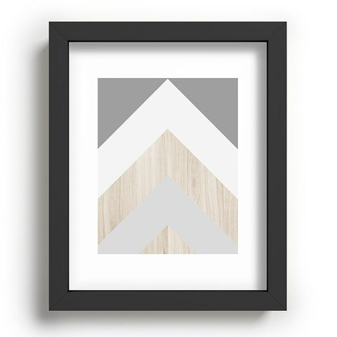 Iveta Abolina Chevron Peak Recessed Framing Rectangle