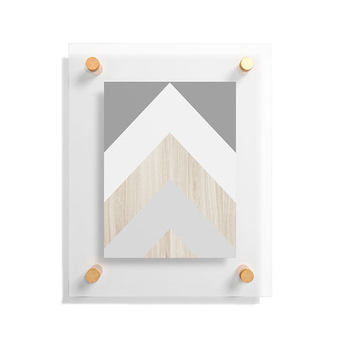 Iveta Abolina Chevron Peak Floating Acrylic Print