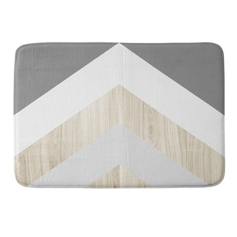 Iveta Abolina Chevron Peak Memory Foam Bath Mat