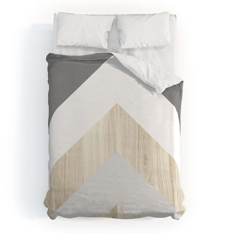 Iveta Abolina Chevron Peak Duvet Cover