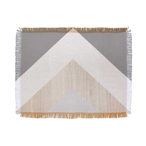 Iveta Abolina Chevron Peak Throw Blanket