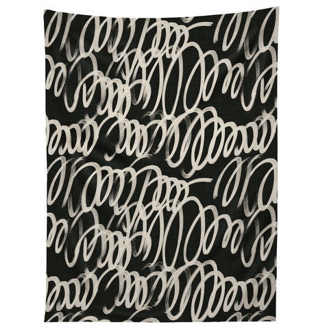 Iveta Abolina Chunky Squiggle Coal Black Tapestry