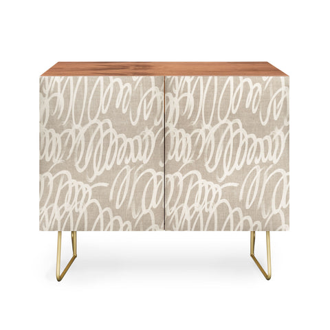 Iveta Abolina Chunky Squiggle Dove Grey Credenza