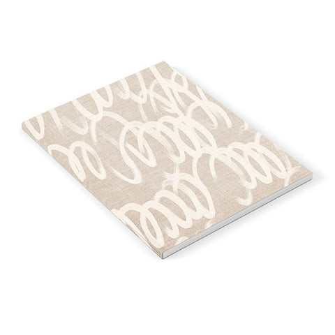 Iveta Abolina Chunky Squiggle Dove Grey Notebook