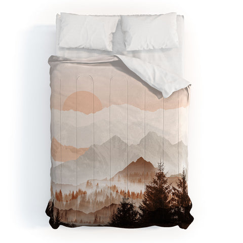 Iveta Abolina Cinnamon Peak Comforter