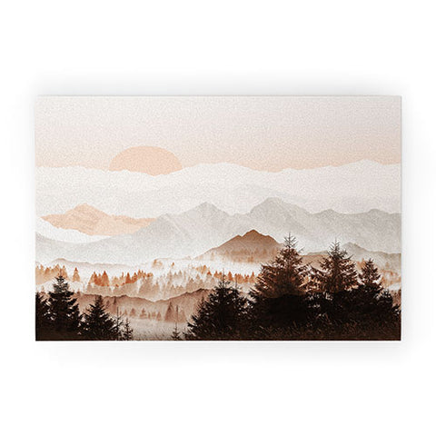 Iveta Abolina Cinnamon Peak Welcome Mat