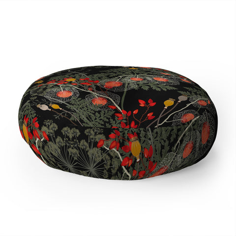 Iveta Abolina Citlali Night Floor Pillow Round