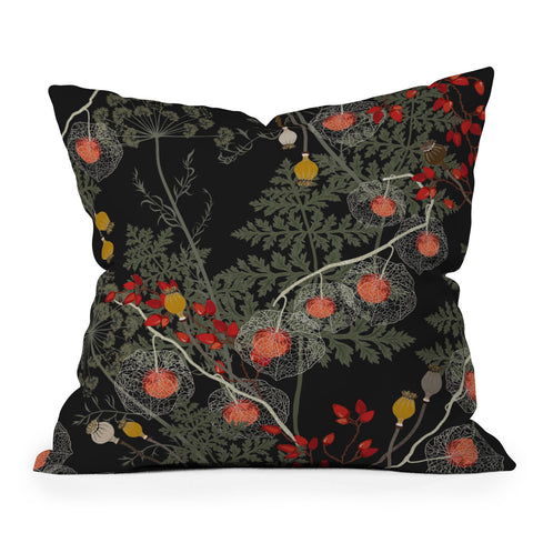 Iveta Abolina Citlali Night Throw Pillow