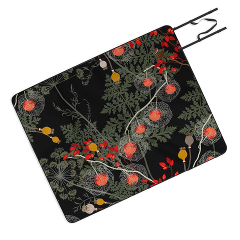 Iveta Abolina Citlali Night Picnic Blanket