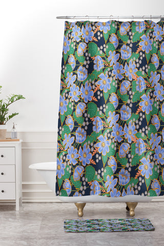 Iveta Abolina Claudette I Shower Curtain And Mat