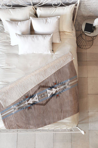 Iveta Abolina Cliffside Fleece Throw Blanket