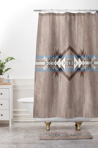 Iveta Abolina Cliffside Shower Curtain And Mat