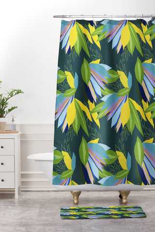 Iveta Abolina Clodia Shower Curtain And Mat