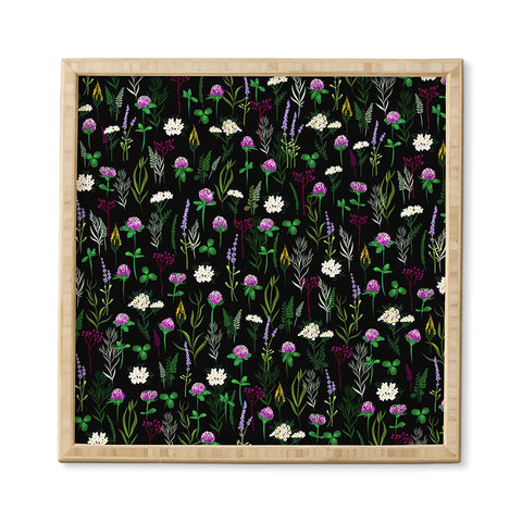 Iveta Abolina Clover Fields Framed Wall Art