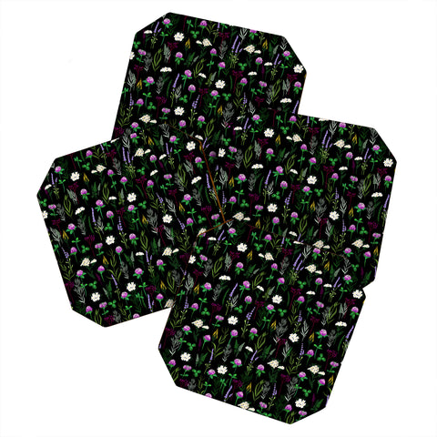 Iveta Abolina Clover Fields Coaster Set
